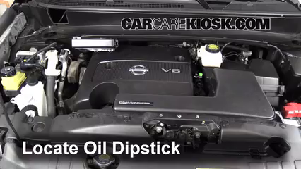 Oil & Filter Change Nissan Pathfinder (2013-2016) - 2013 Nissan